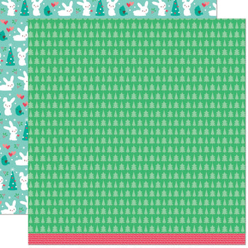 Lawn Fawn Snow Day Remix Double-Sided Cardstock 12"X12" 12/Pkg - Wool Socks Remix