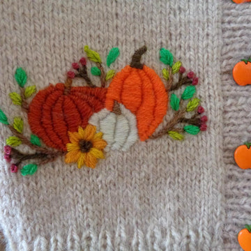 Pumpkin Cardigan