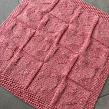 Duplicate Heart Blanket