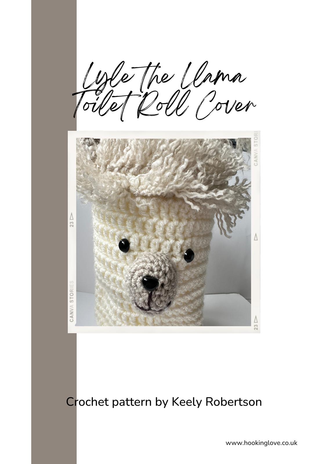 Lyle the Llama Toilet Roll Cover