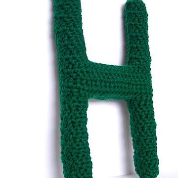 Capital H Alphabet Letter Pattern