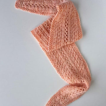 Cables and Lace Scarf