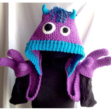 Snuggle Monsters Hooded Scarf