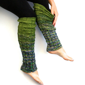 Cabled Up Leg Warmers