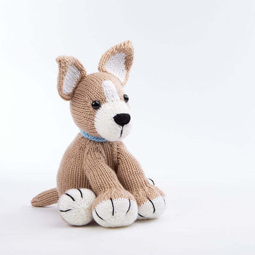 Charlie the Chihuahua in Deramores Studio DK Acrylic - Downloadable PDF