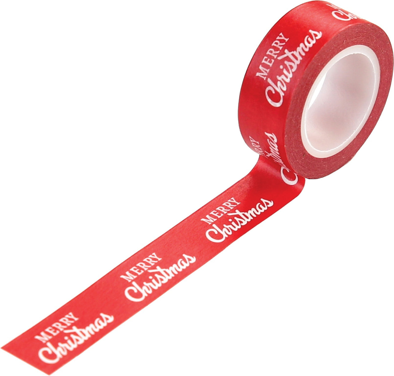 Echo Park Paper Carta Bella Merry Christmas Decorative Tape 30' - Merry Christmas