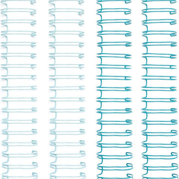 We R Memory Keepers Cinch Wires 1" 4/Pkg - Blues