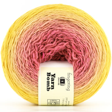 Dahlia Ombre (Pink, Peach, Yellow)