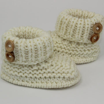 Baby Chunky 2 Button Booties