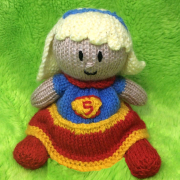 Supergirl choc orange cover / toy