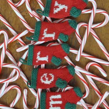 MERRY Christmas Stocking Ornaments