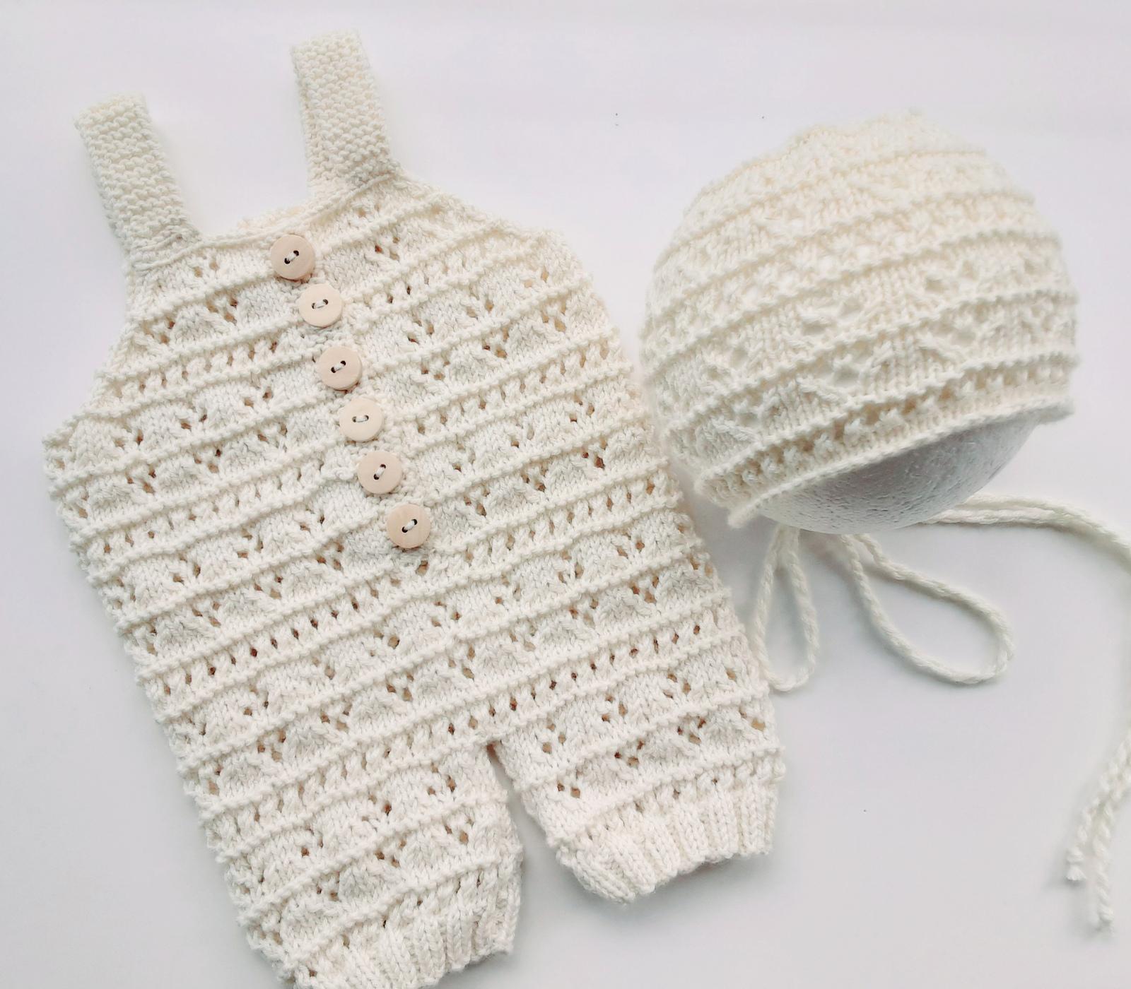 Briar romper and bonnet