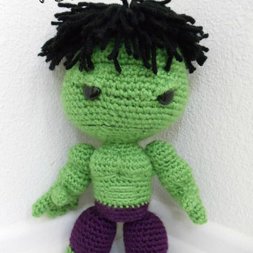 Hulk Sackboy Amigurumi
