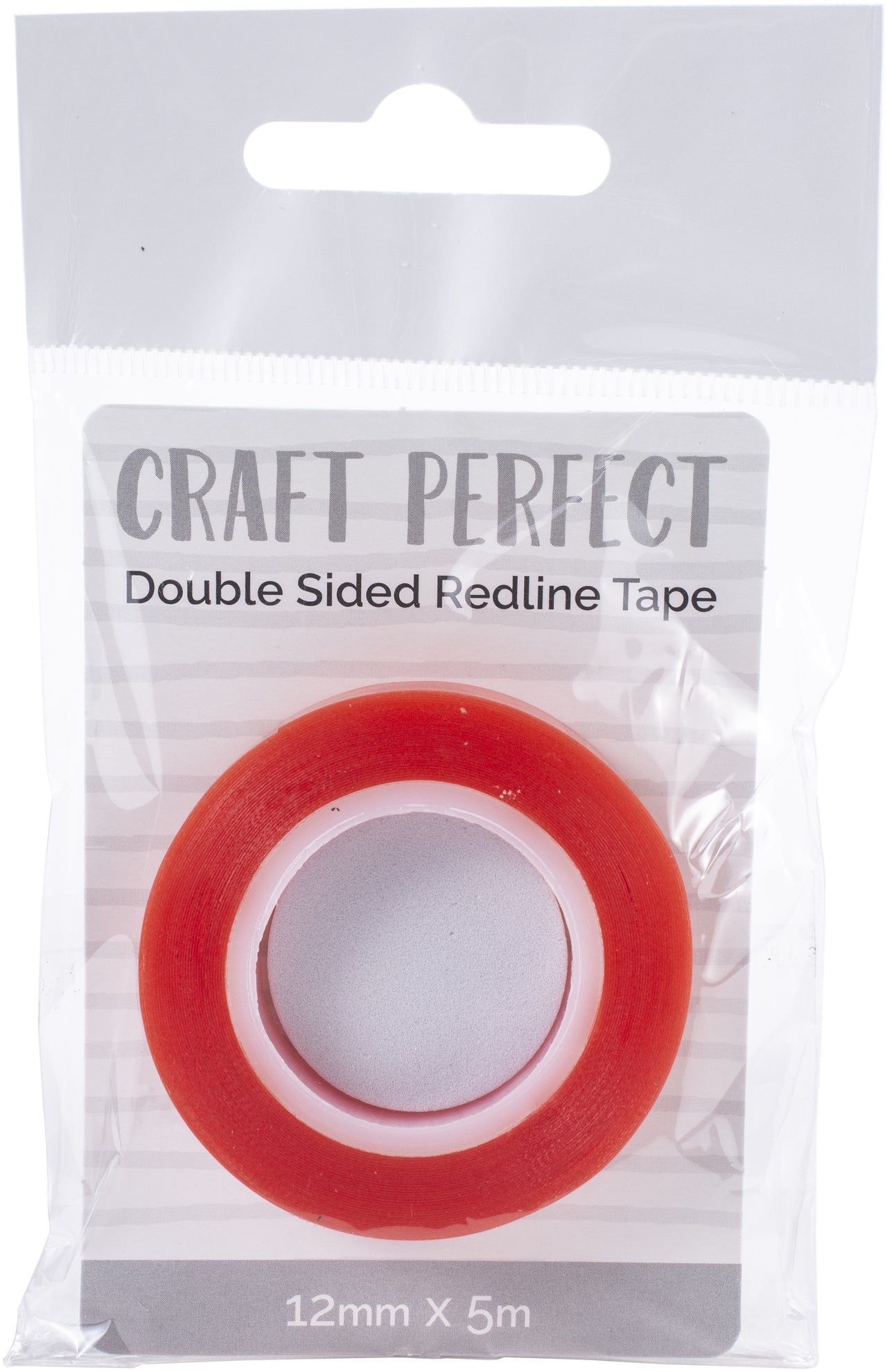 Tonic Studios Craft Perfect Red Line Tape .47"X5.5yds - Clear