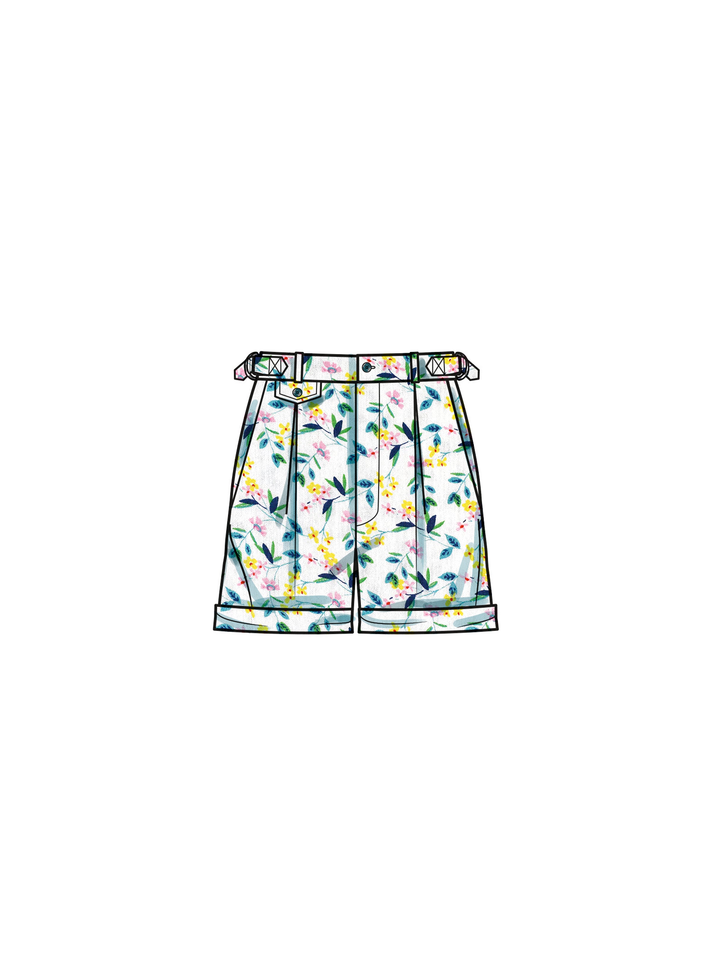 Simplicity Misses' Pants and Shorts S9709 - Sewing Pattern