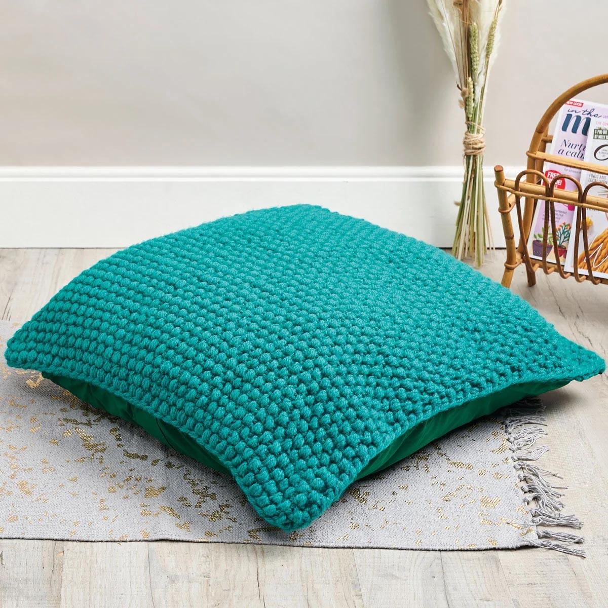Floor Cushion Knitting Pattern