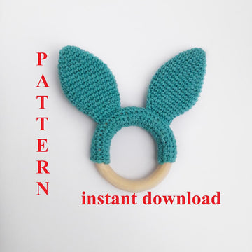 Bunny ears teether