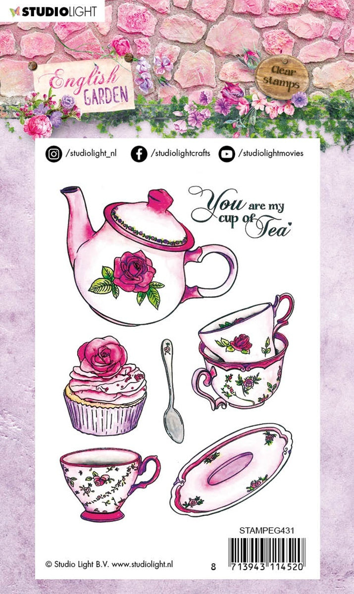 Studio Light English Garden Clear Stamps - NR. 431