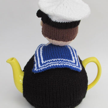 Royal Navy sailor tea cosy