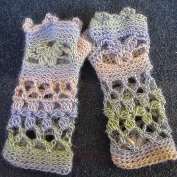 Butterfly Garden Fingerless Gloves