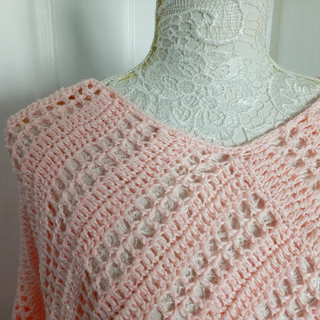 Summer Pink Poncho