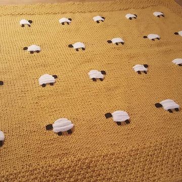 Little Sheep Baby Blanket