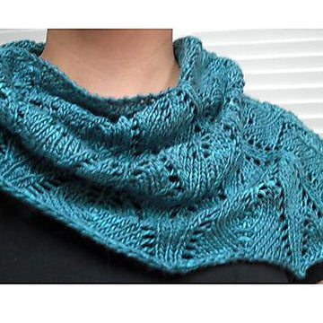 Flourish: A Knitted Triangle Shawl