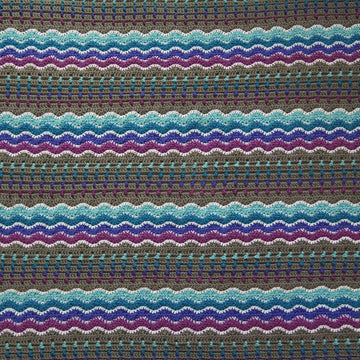 Whispering Waves Afghan