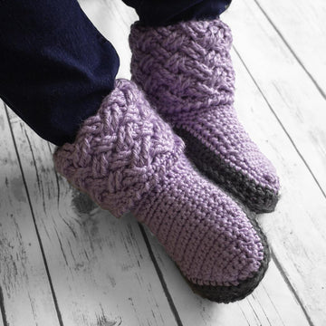Celtic Weave Slippers