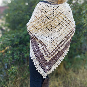 Nova Hooded Triangle Shawl