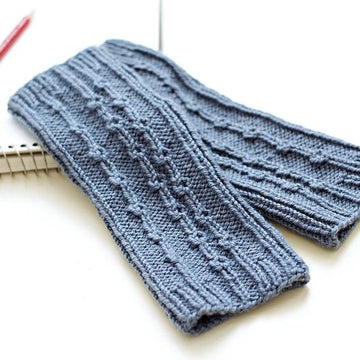 Aaron fingerless mitts