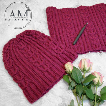 CACTUS knit-look beanie