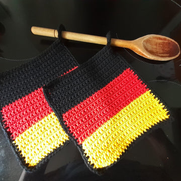 Patriotic potholders - patriotische Topflappen