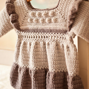 Heather Tiered Dress with Frills
