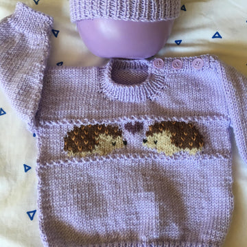 Hedgehog Sweater Set