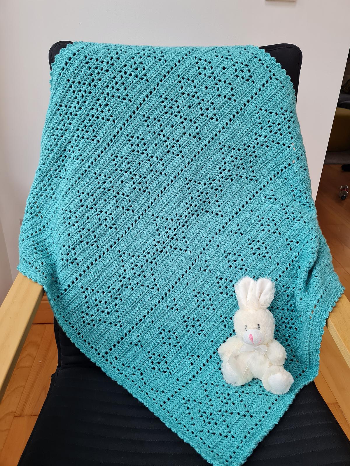 Diamond Sampler Filet Blanket