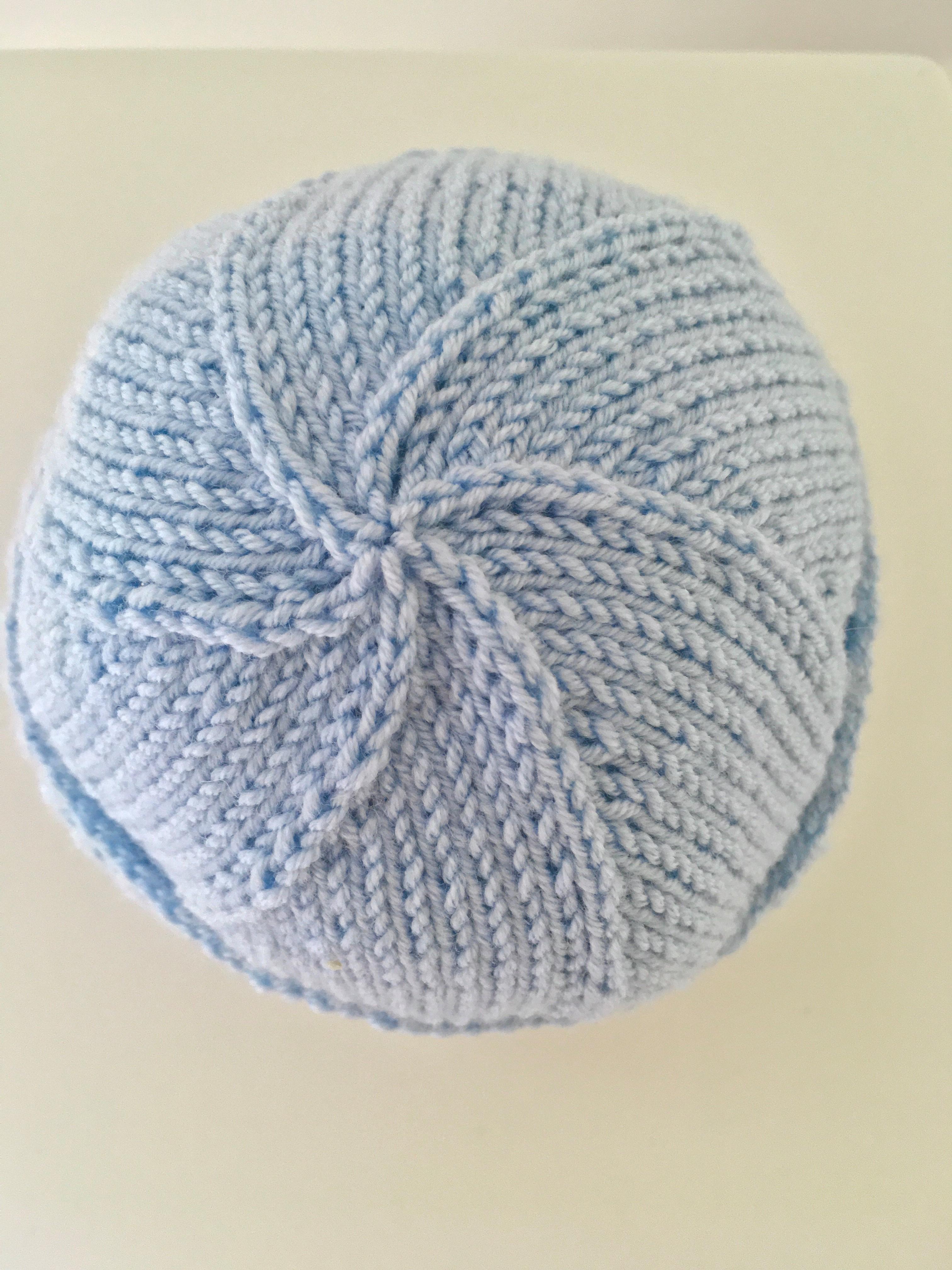 Blue Wren Booties and Hat BJ49