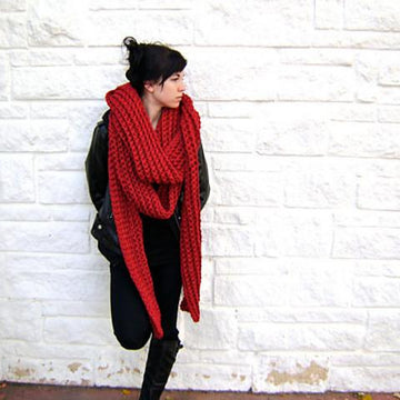 Crochet Scarf Pattern for Mile Long Scarf