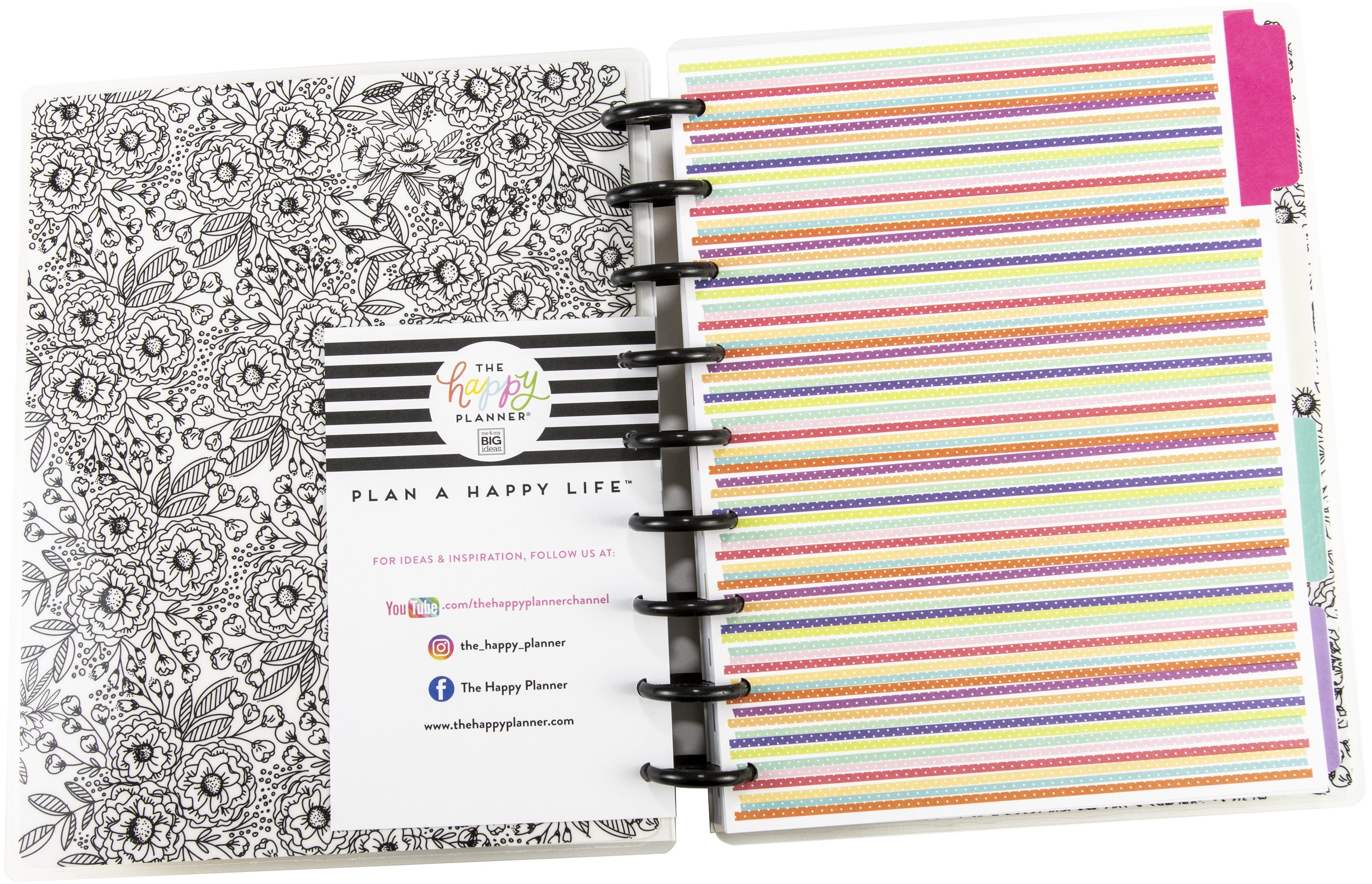 Happy Planner Medium Journaling Notebook W/80 Sheets - Planning