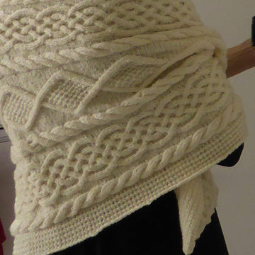 Raquel - aran wrap