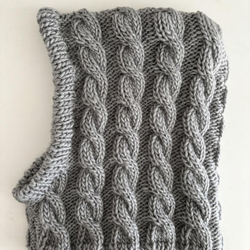 Cable Knit Balaclava