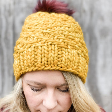 Cross Hatch Beanie