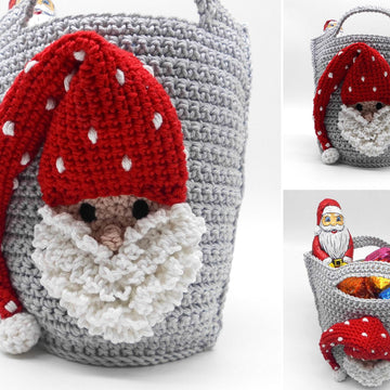 Gnome gift bag - so cute and so easy