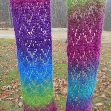 Lacy Northern Lights Scarf