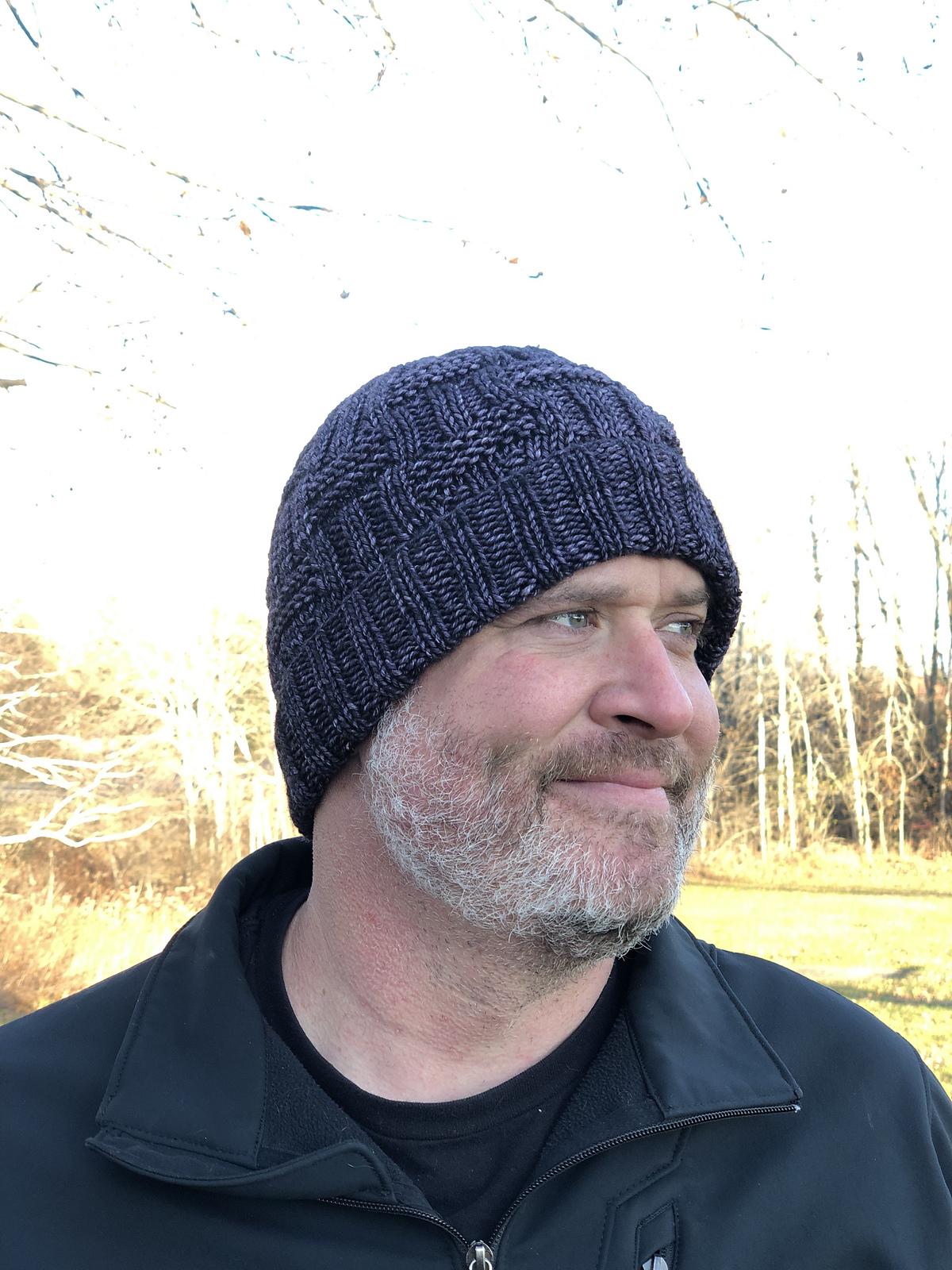 Double Basket Weave Beanie