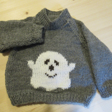 Baby Halloween Ghost Jumper
