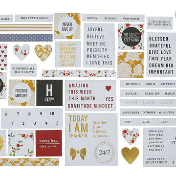 Teresa Collins Die-Cut Ephemera - Brightside