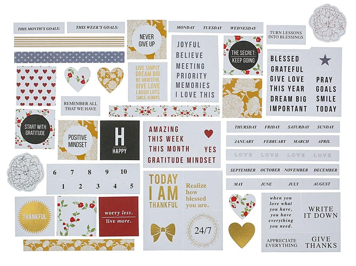 Teresa Collins Die-Cut Ephemera - Brightside