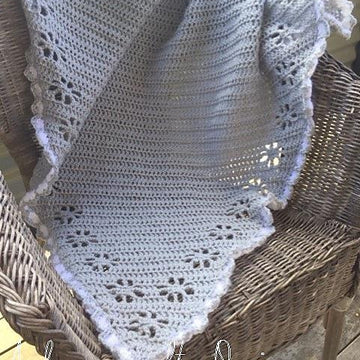 Vintage Clematis Shawl
