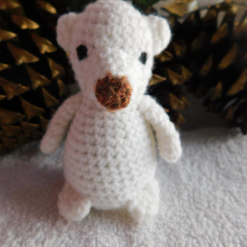 Little Christmas Bear amigurumi